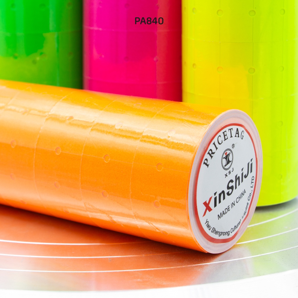 ROLLO PARA PRECIO COLORES FLUORECENTES [PAC10104-840]