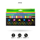 TIZA CHALK AH ROYAL PASTELS -12 COLORES [PAC20328-102]