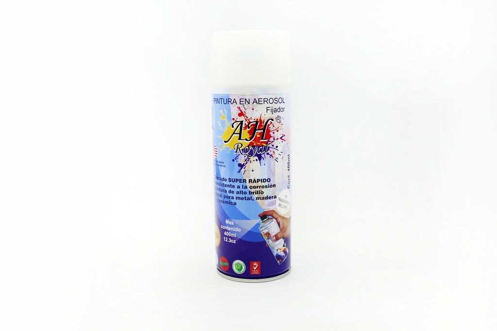 PINTURA AEROSOL AH ROYAL TRANSPARENTE BRILLANTE [190-HT40214A]