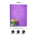 FOAMY 4 CARTA AH ROYAL ESCARCHADO MORADO X 10 UNDS [AH29100815-3256-AH29100815]