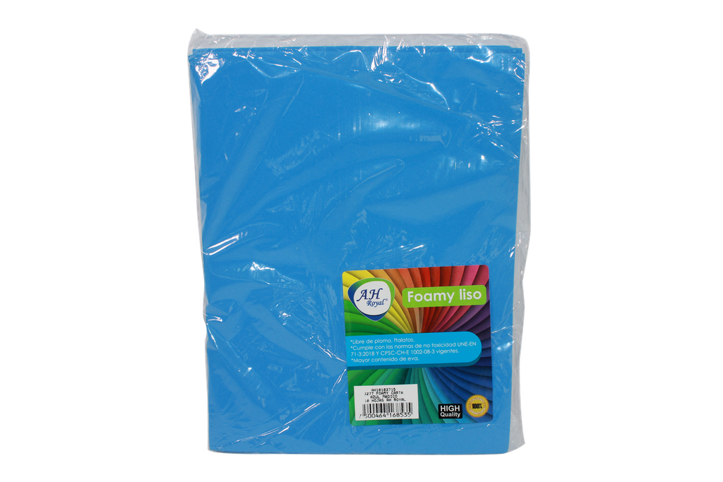 FOAMY CARTA AH ROYAL AZUL MEDICO X 10 UNDS [AH10103715-PAC40269-3277]