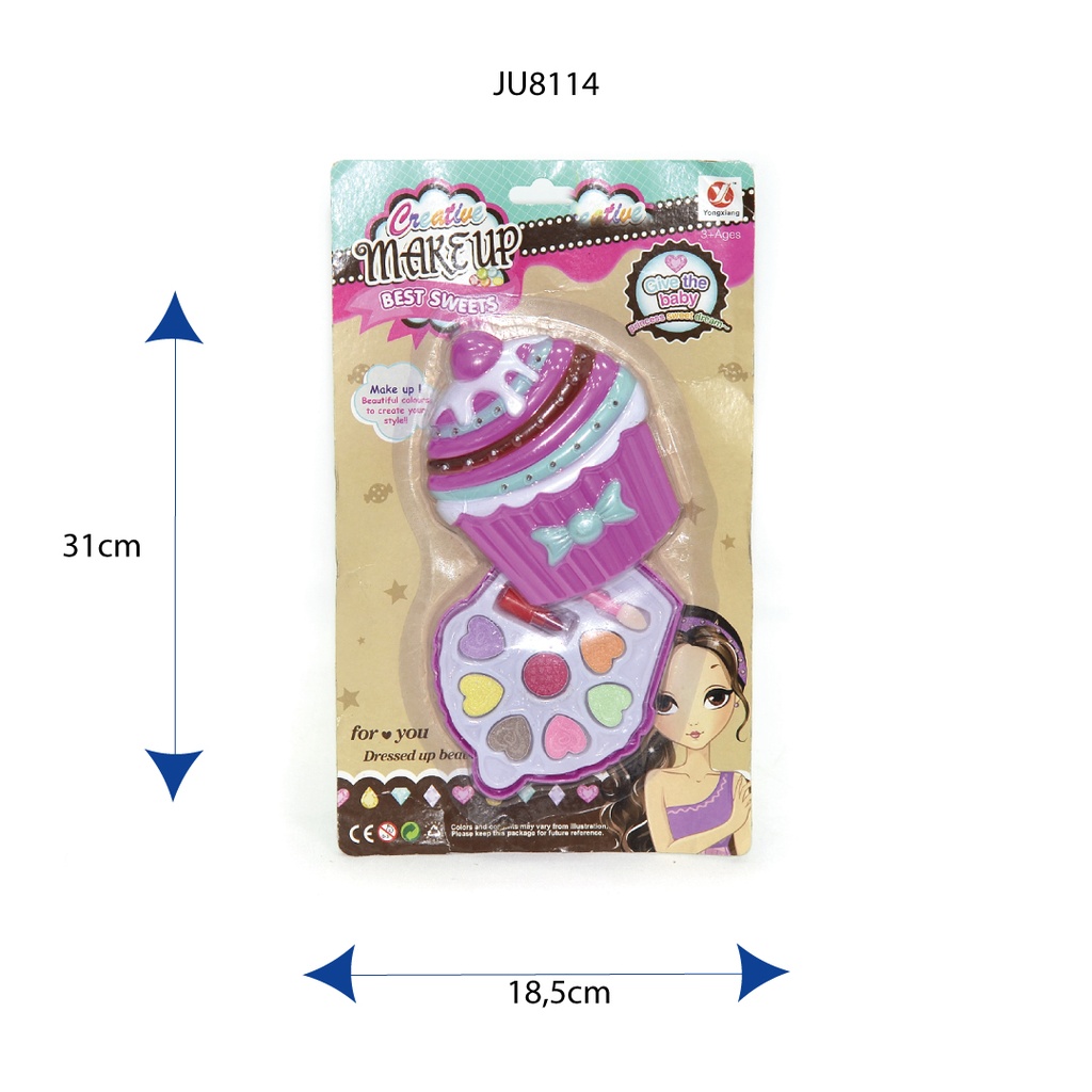 SET MAQUILLAJE PASTELITO [D8721-2 / YS960205]