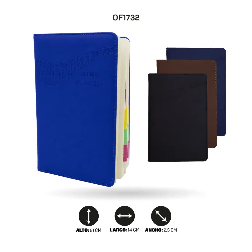 AGENDA A5 2514 PERMANENTE TROQUELADA [PAC70329-1732]