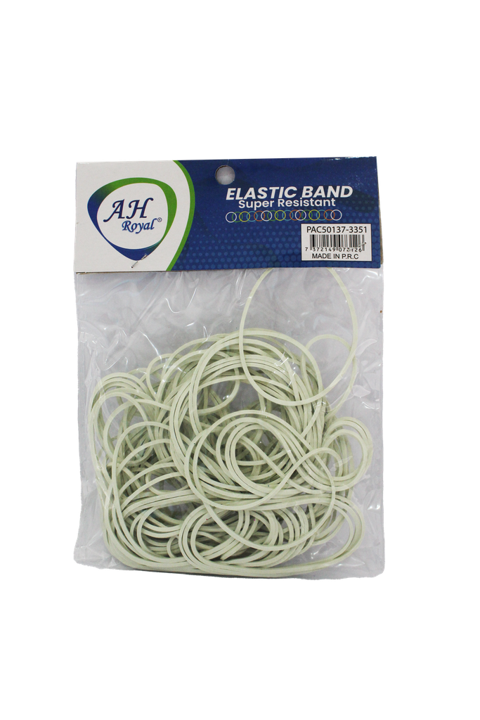 BANDAS DE CAUCHO AH ROYAL BLANCO BOLSA [PAC50137]