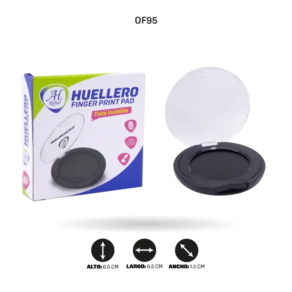 HUELLERO AH ROYAL TINTA INVISIBLE PACA X 288 [PAC90639-95]