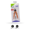 COMPÁS AH ROYAL METALICO DE PRECISION ENCARTONADO [PAC60038-2580]