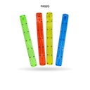 REGLA AHROYAL SILICONADA ANCHA COLORES SURTIDOS X 30CM [PAC2144-520]