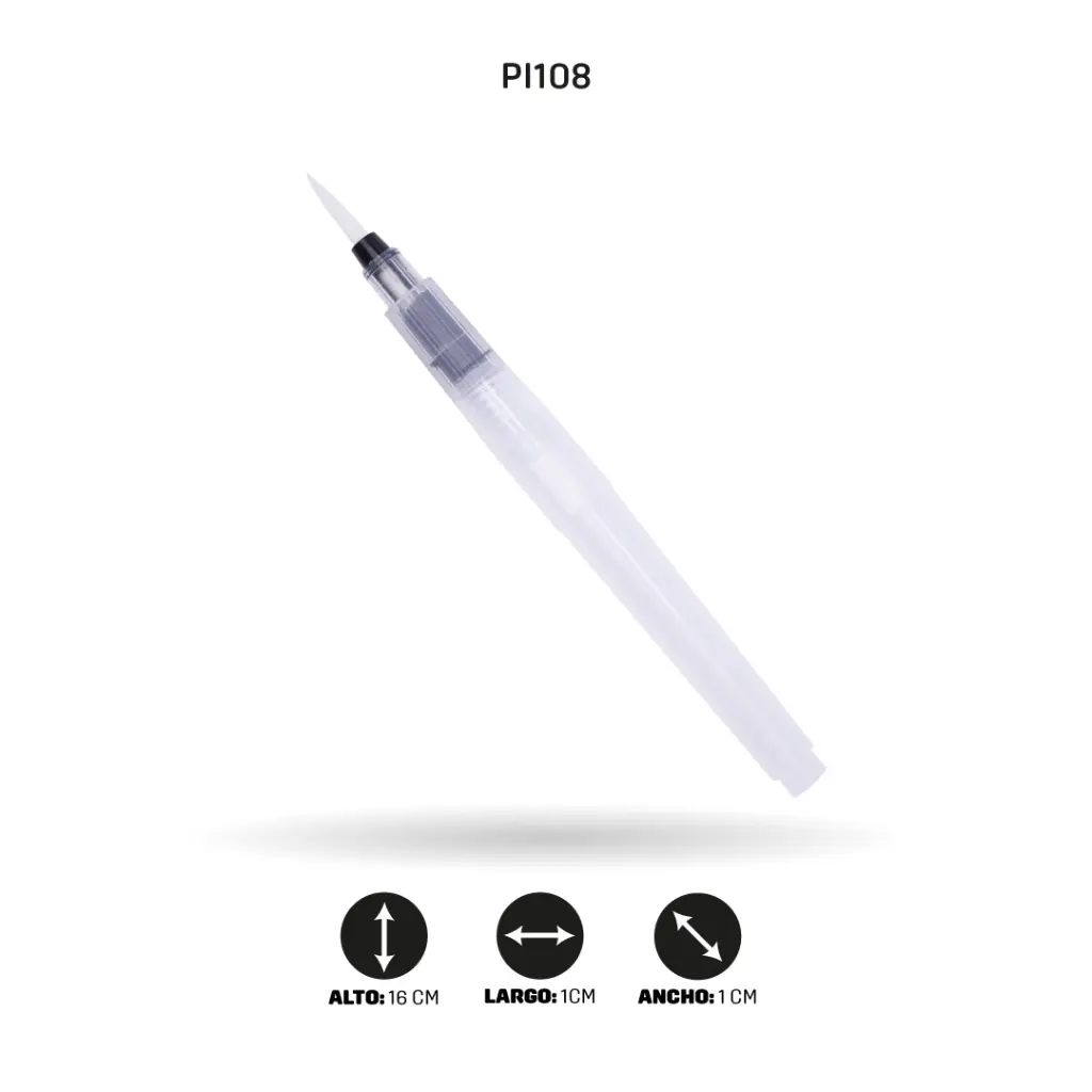 PINCEL RECARGABLE PARA ACUARELA REDONDO TALLA L [PAC90434-108]