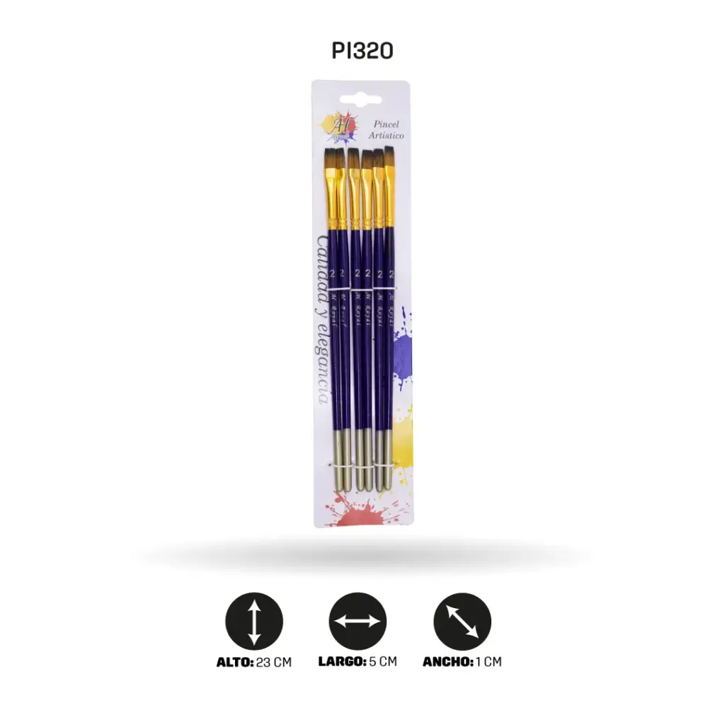 PINCEL AH ROYAL PLANO NO 2 X6  [PAC20037-320]