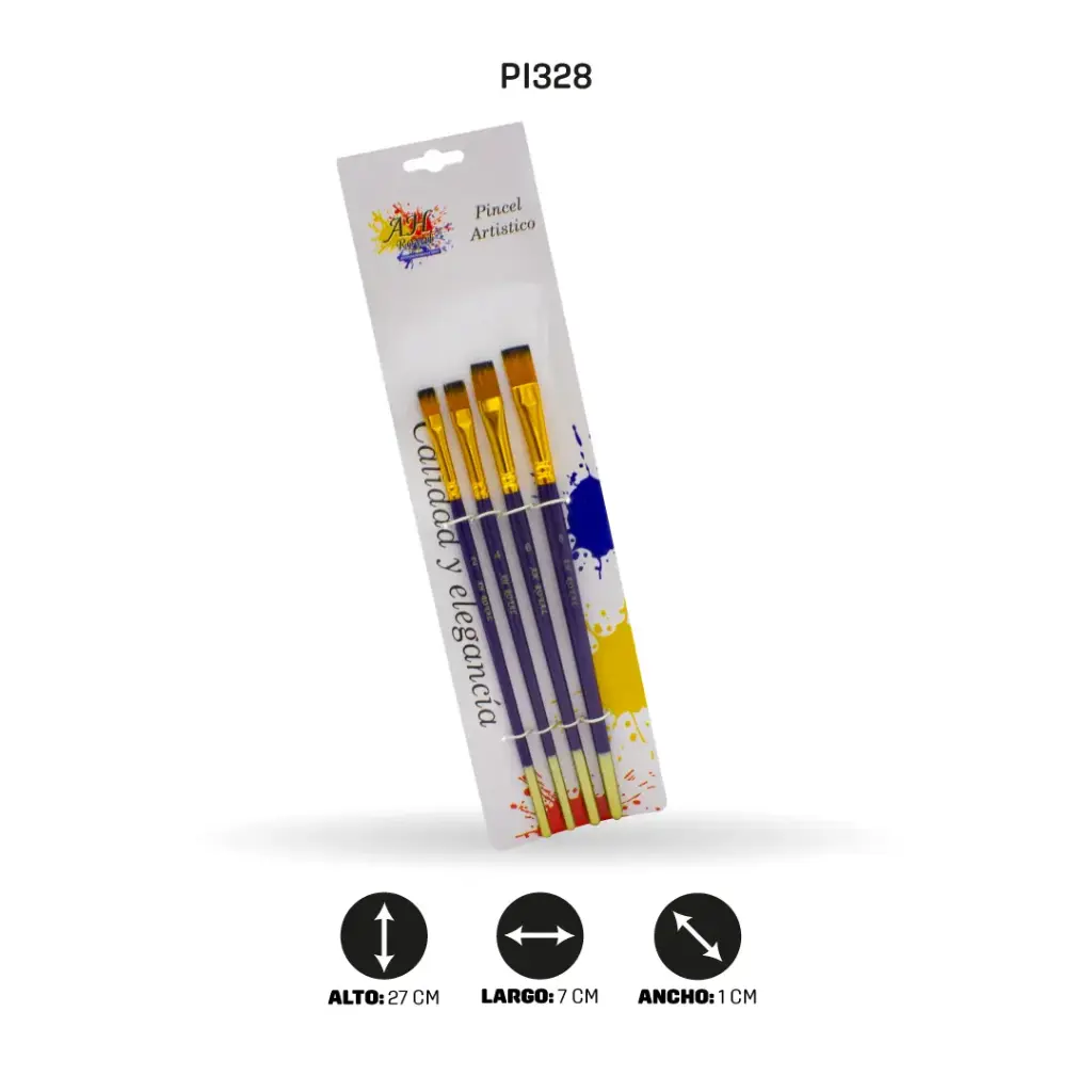 PINCEL AH ROYAL JUEGO DEL 2 AL 8 X4 [PAC20044-328]