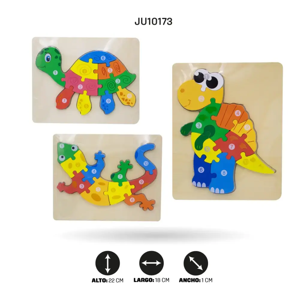 ROMPECABEZAS TRIDIMENSIONAL COLORES VIVOS [1970-29]