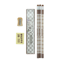 SET LAPICES HB SACAPUNTA REGLA PQT X32 [PAC3124]