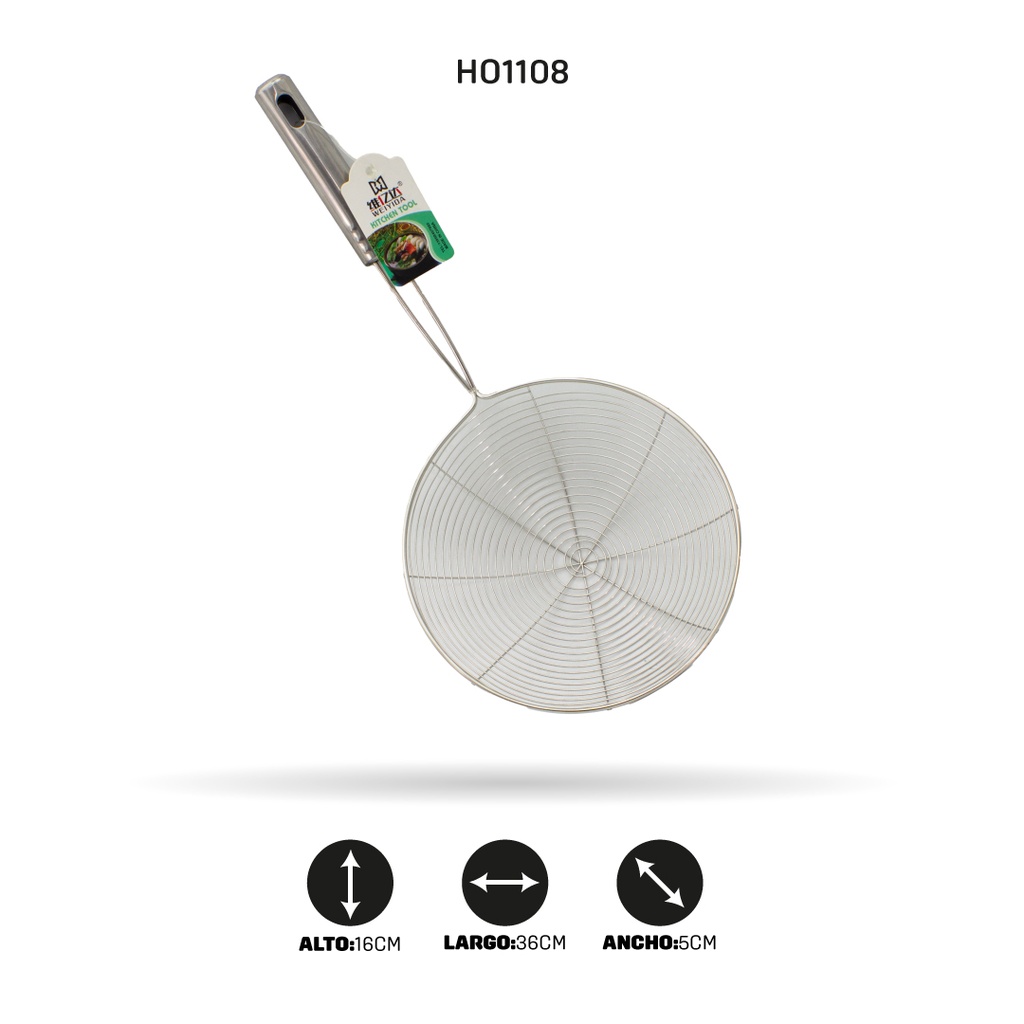 ESCURRIDOR LINEA METALICO 18CM [PAC3382]