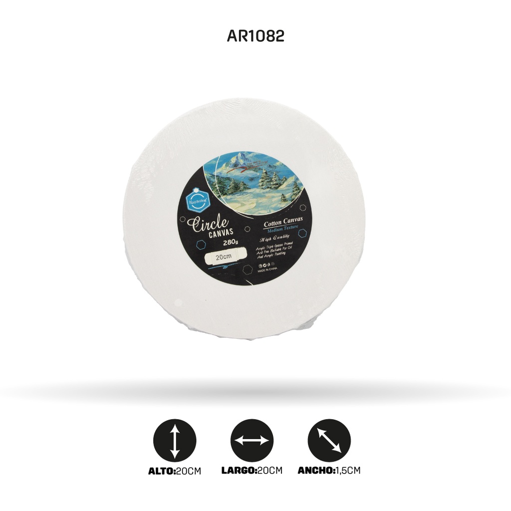 LIENZO REDONDO HK-20cm [PAC4354]
