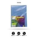 FOAMY 1/8  AH ROYAL ESCARCHADO AZUL CLARO X10 UND [FO1514]