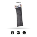 CHELINES DE FELPA COLOR NEGRO BOLSA X 100 UND [PAC4321]