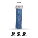 CHELINES DE FELPA COLOR AZUL MEDICO  BOLSA X 100 A053 [PAC5385]