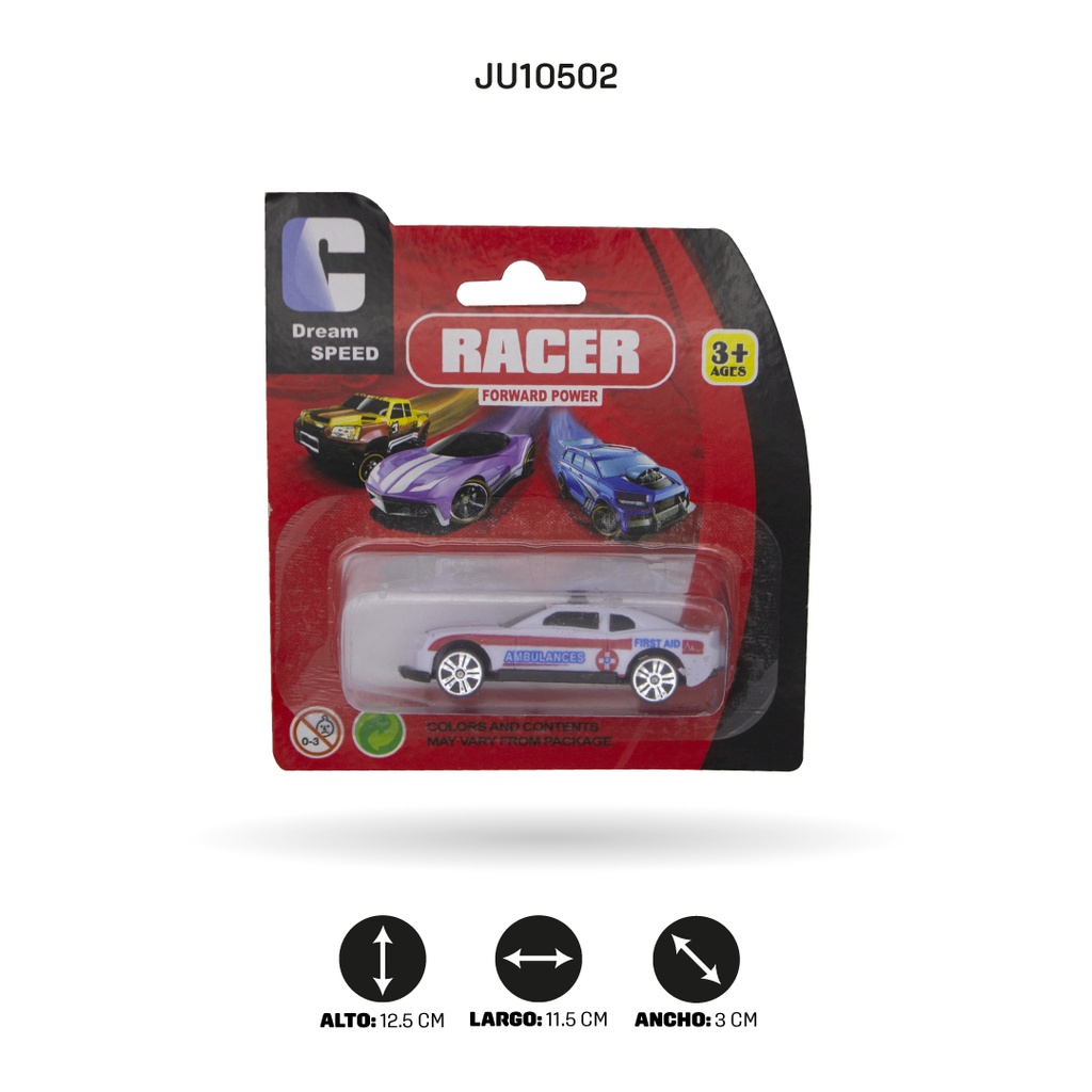 AMBULANCIA DE RUEDAS LIBRES [900-20]