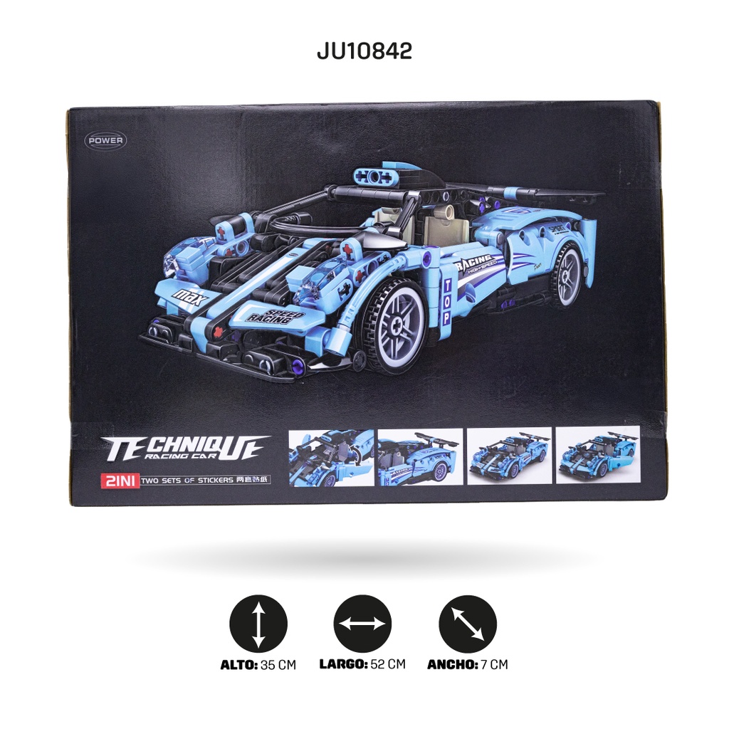 COCHE DE RETROCESO X532 PIEZAS [48003]