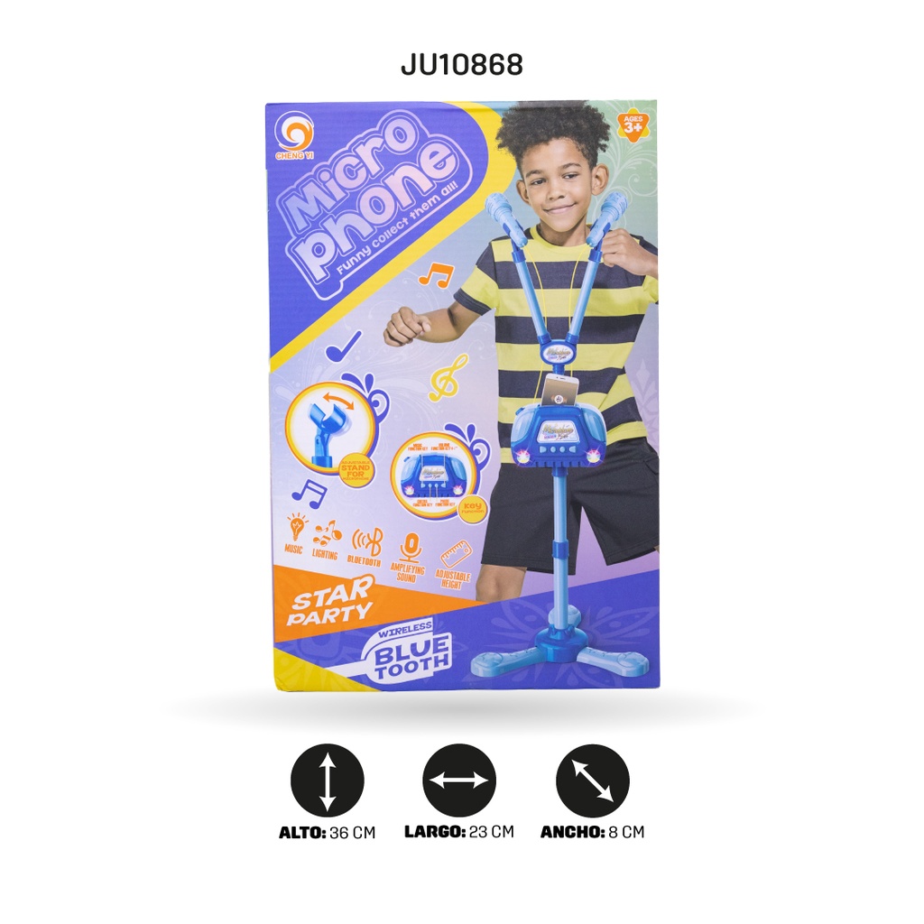 BLUETOOTH DOBLE MICROFONO [5050A]