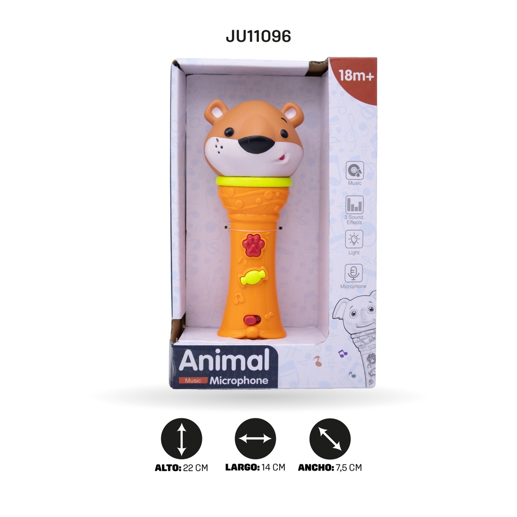 MICRÓFONO DE OSO [MTK040-2]