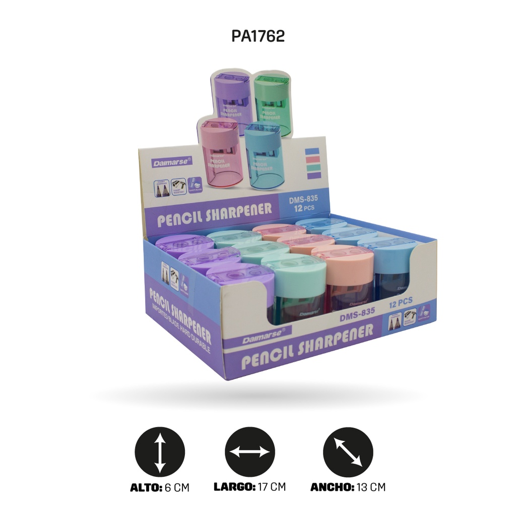 SACAPUNTAS DOBLE DMS-835 [PAC4877]