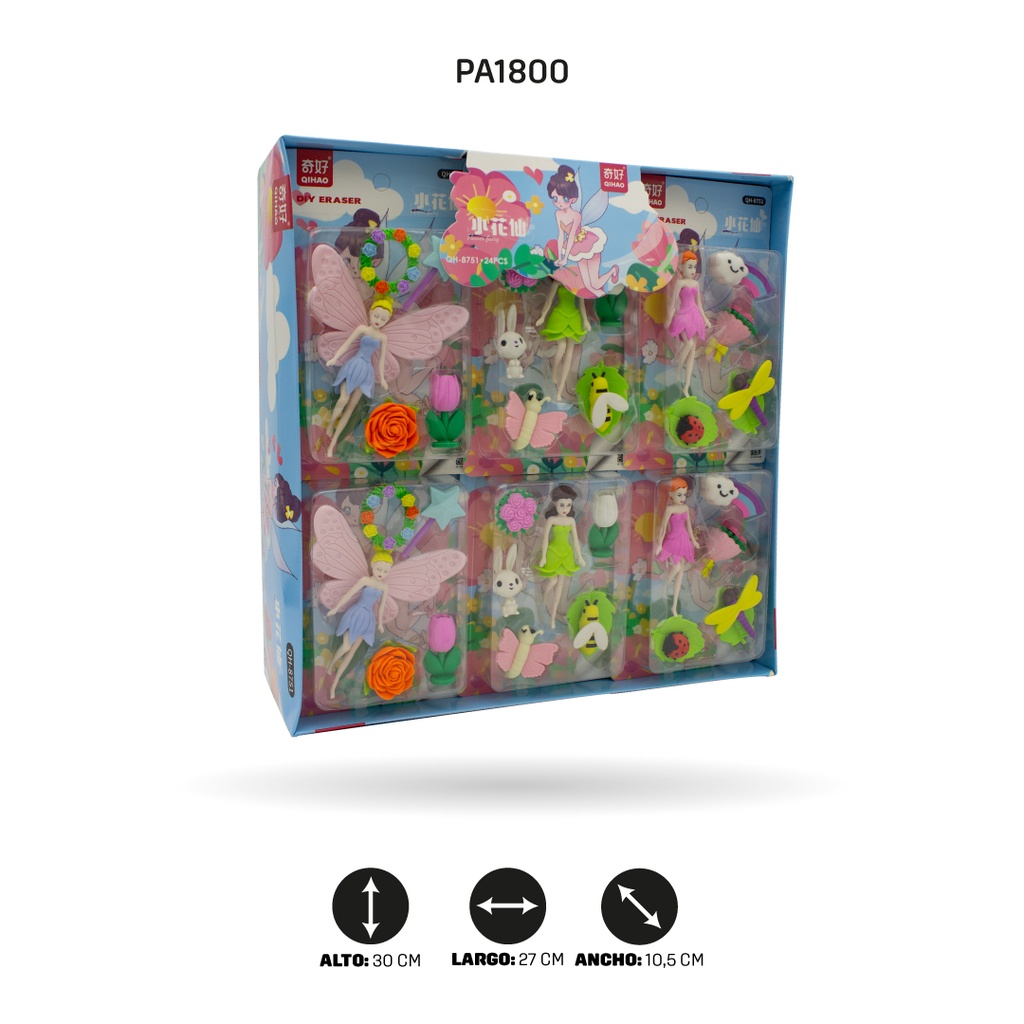 BORRADOR HADAS CON ASCESORIOS BOX 24UNDQH-8751 [PAC4618]