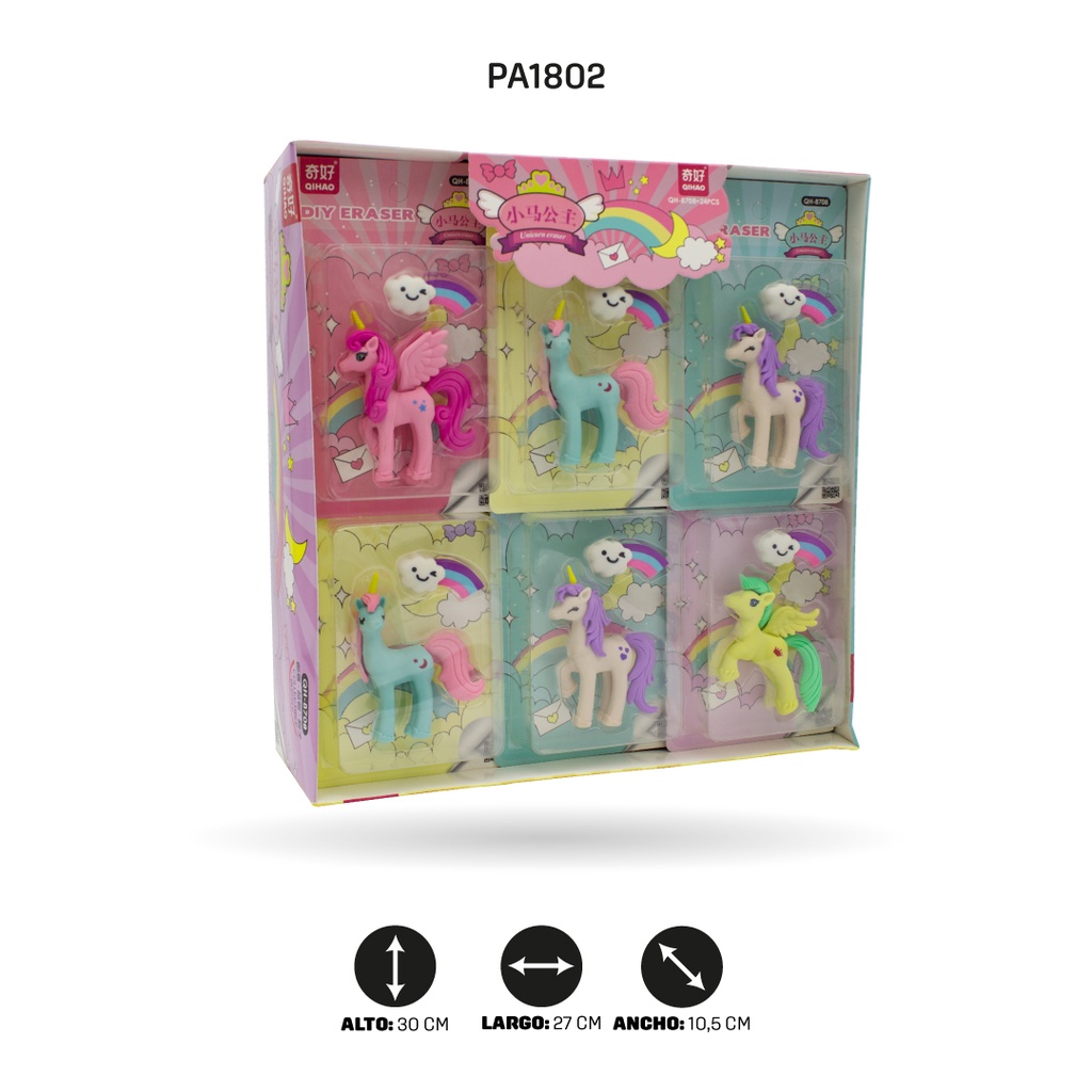 BORRADOR UNICORNIO BOX 24 UND QH-8708  [PAC4620]