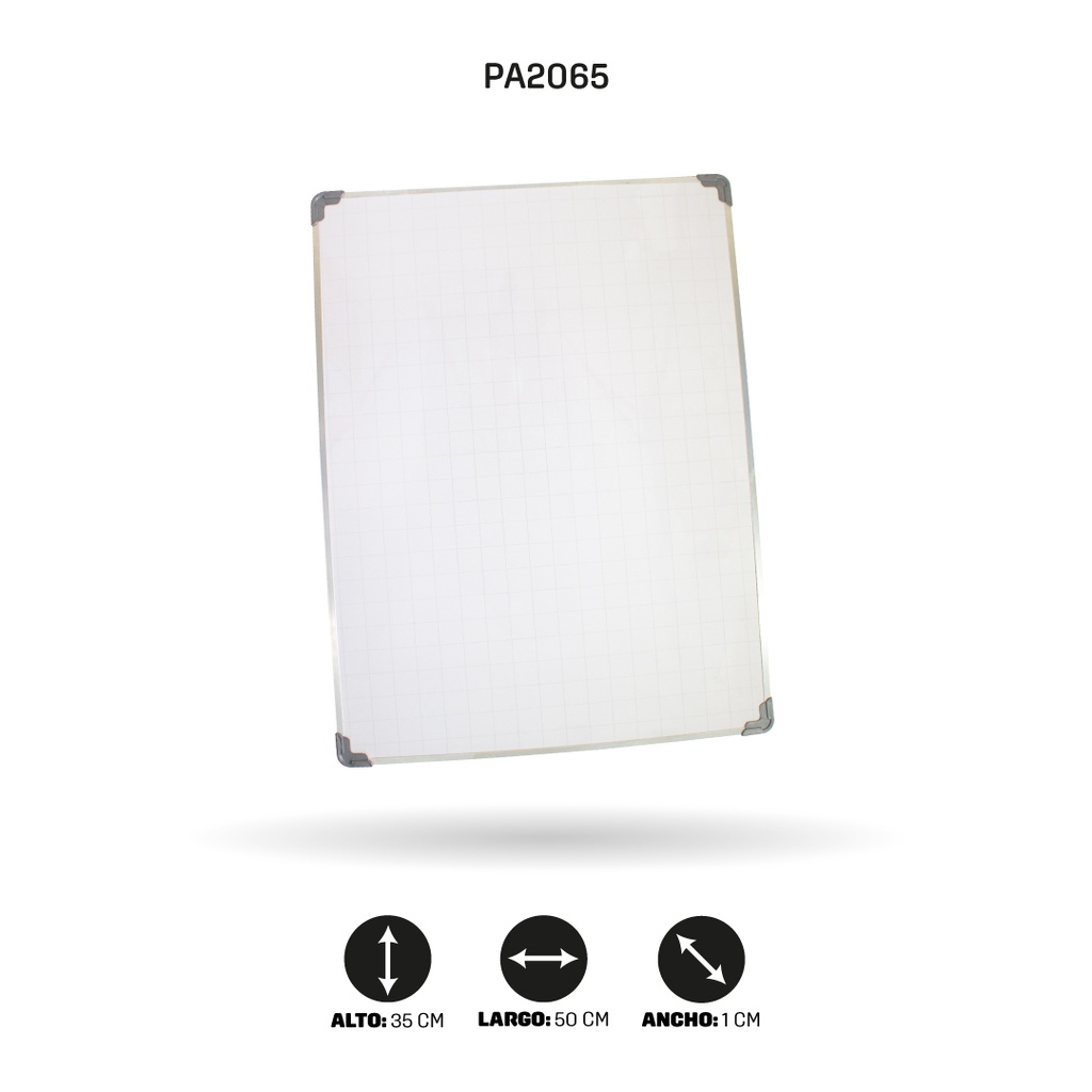 TABLERO NACIONAL CUADRICULADO 50CM X 35CM