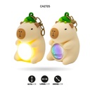 LLAVERO CAPYBARA CON LUZ  [PAC5833-PAC5834-PAC5835]