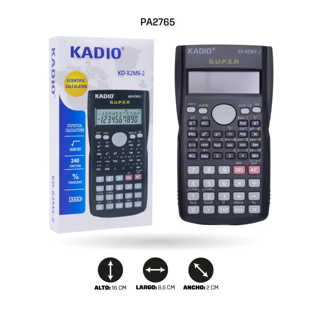 CALCULADORA KD-82MS-2 [PAC5354]