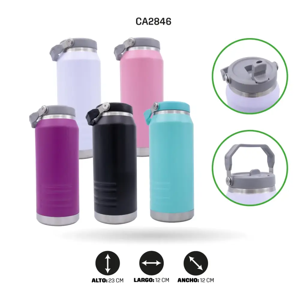 TERMO TERMICO CON MANIJA 1200ML [PAC5904]