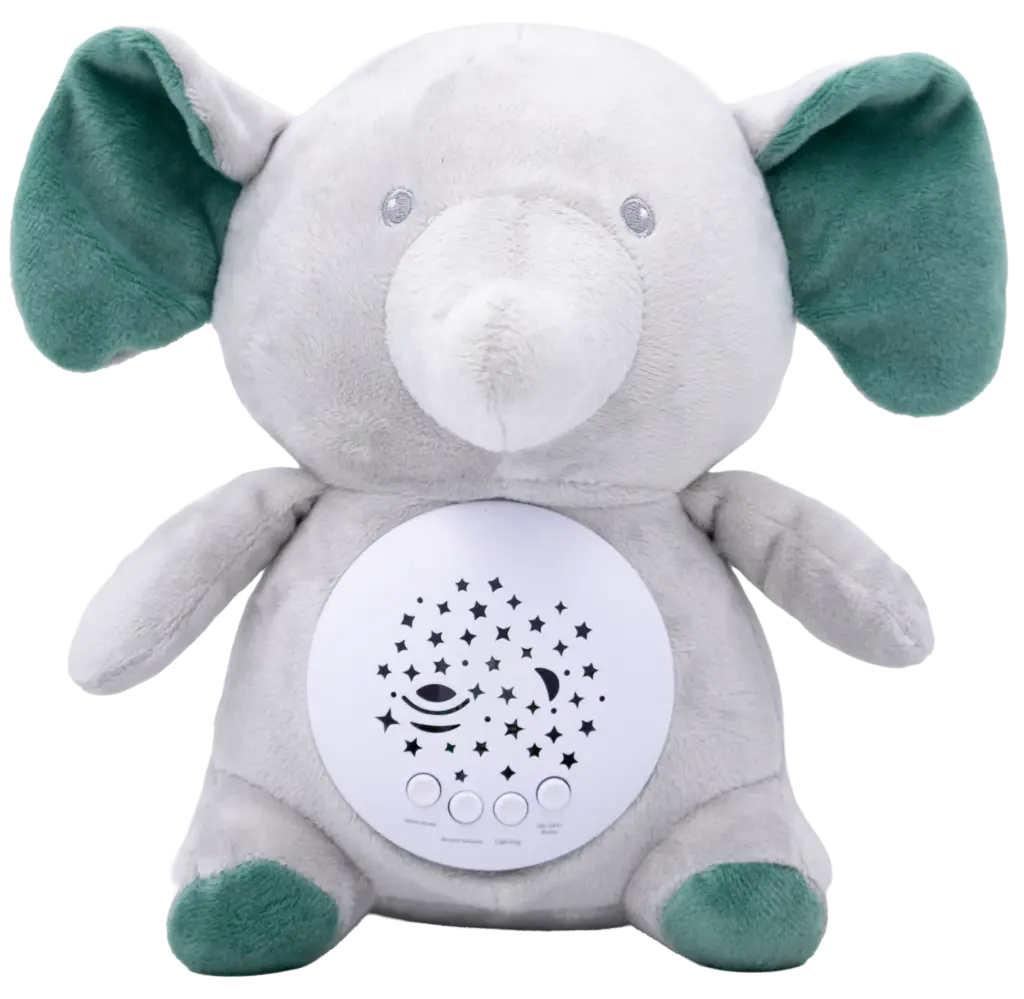 Peluche Elefante - Muñeco Suave Abrazable Gris [MBQ662-8A]