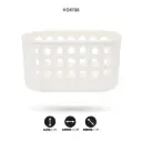 ORGANIZADOR DE BAÑO CON CHUPA DE SUCCION GS91803 [PAC6540]