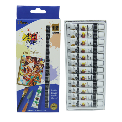 [AR3592] OLEO AH ROYAL X 12 NEGRO [PAC30322-3592]