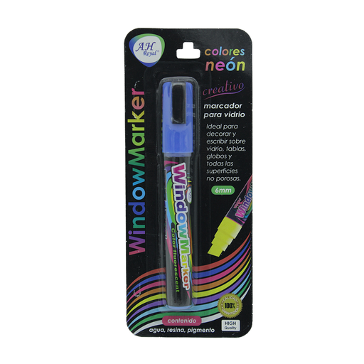 [CA6062] MARCADOR AH ROYAL PARA VENTANA CBM209/1 AZUL 6 MM [PAC2593]