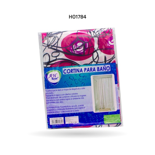 [HO1784] CORTINA DE BAÑO DE TELA [PAC2156-1784]