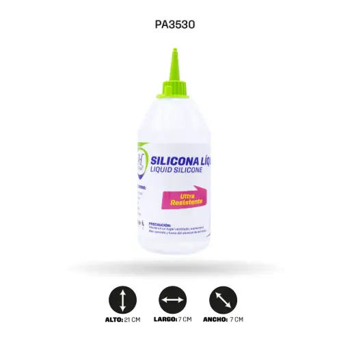 [PA3530] SILICONA AHROYAL LIQUIDA X 500 ML DISPLAY X6 [PAC50201-3530]