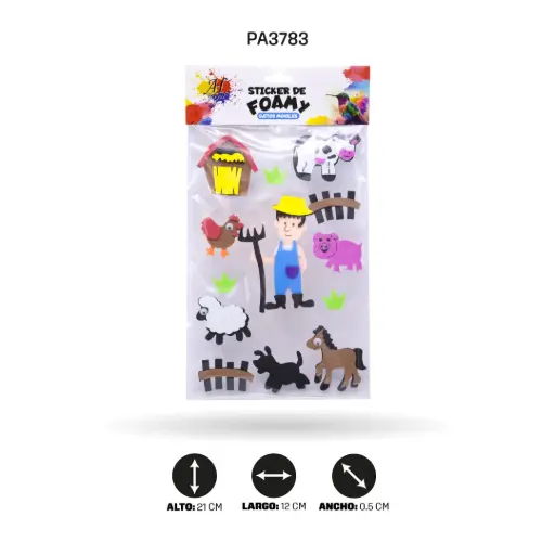 [PA3783] STICKER DE OJOS MOVILES [PAC70198-3783]