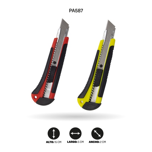 [PA587] BISTURI ENCAUCHETADO EN BOLSA [PAC3283-587-PAC2698]