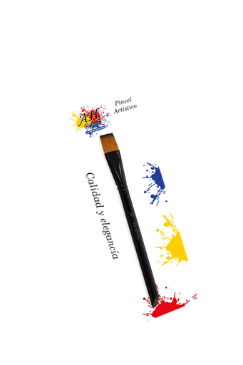 [PI330] PINCEL AH ROYAL PLANO 3/4 NEGRO [PAC20045-330]
