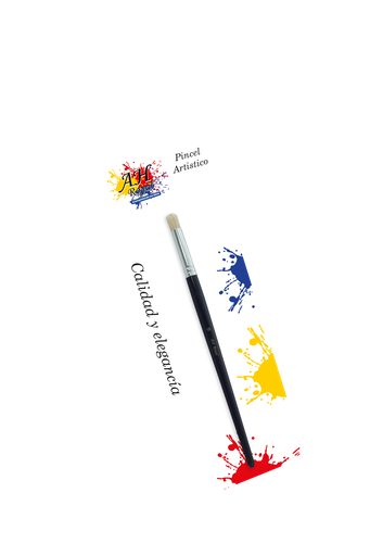 [PI3746] PINCEL AH ROYAL PARA STENCIL O ESTARCIDO NO 18 [PAC70041-3746]