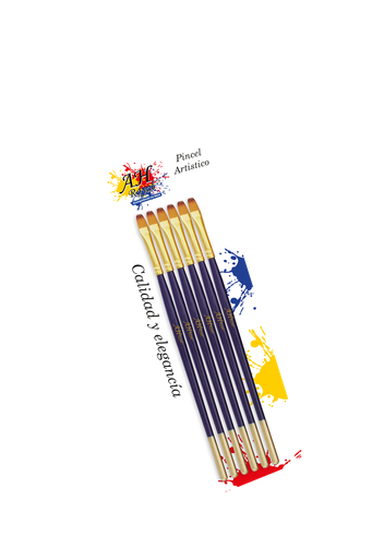[PI902] PINCEL AH ROYAL LENGUA DE GATO NO 3 X 6  [PAC20078-902]