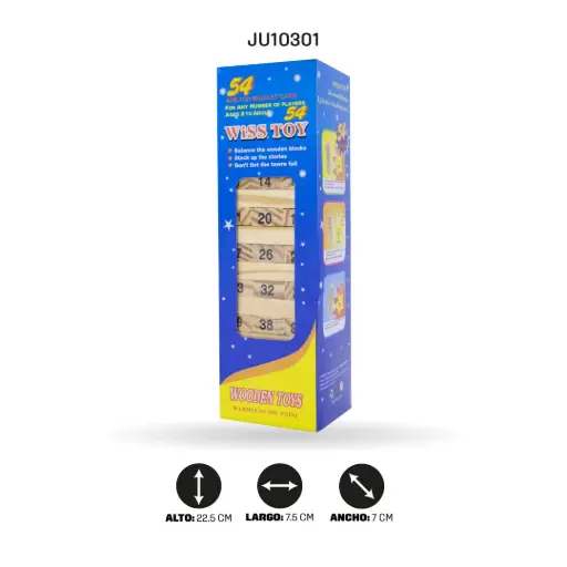 [JU10301]  JENGA DE MADERA REF 806 [1970-115]