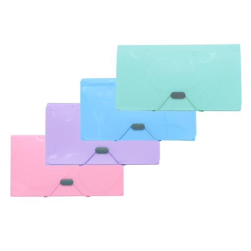 [OF738] ARCHIVADOR AH ROYAL CORDÓN 13 BOLSILLOS MEDIO OFICIO PASTEL [PAC3222] [PAC4784]