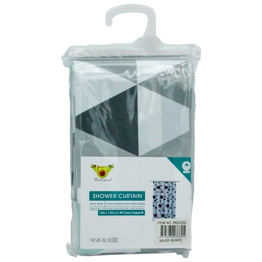 [HO2070] CORTINA PVA GRUESA [PAC3332]