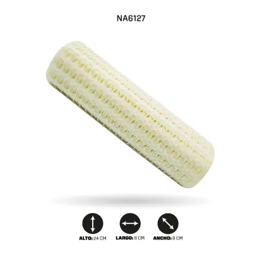 [NA6127] MALLA 24 cm x 5y AMARILLO VAINILLA [PAC5027]