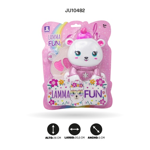 [JU10482] CONJUNTO DE MAQUILLAJE DE OSO [2107M]