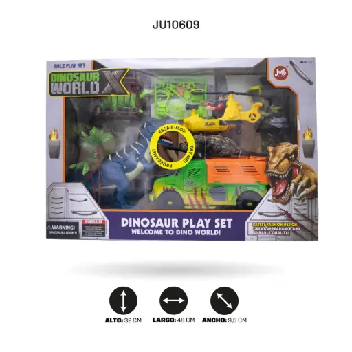 [JU10609] JUEGO DE DINOSAURIOS[C8-1]