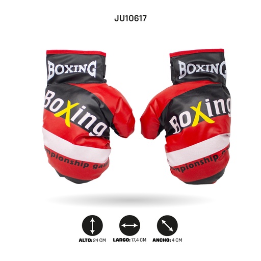 [JU10617] GUANTES DE BOXEO [TT605]